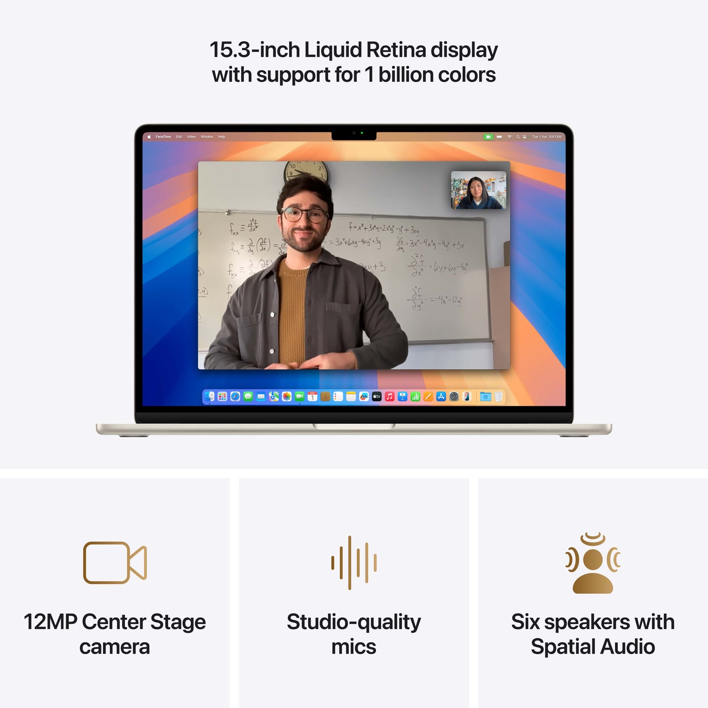 MacBook Air 15-inch Apple M4 chip with 10-core CPU and 10-core GPU, 16GB, 256GB SSD