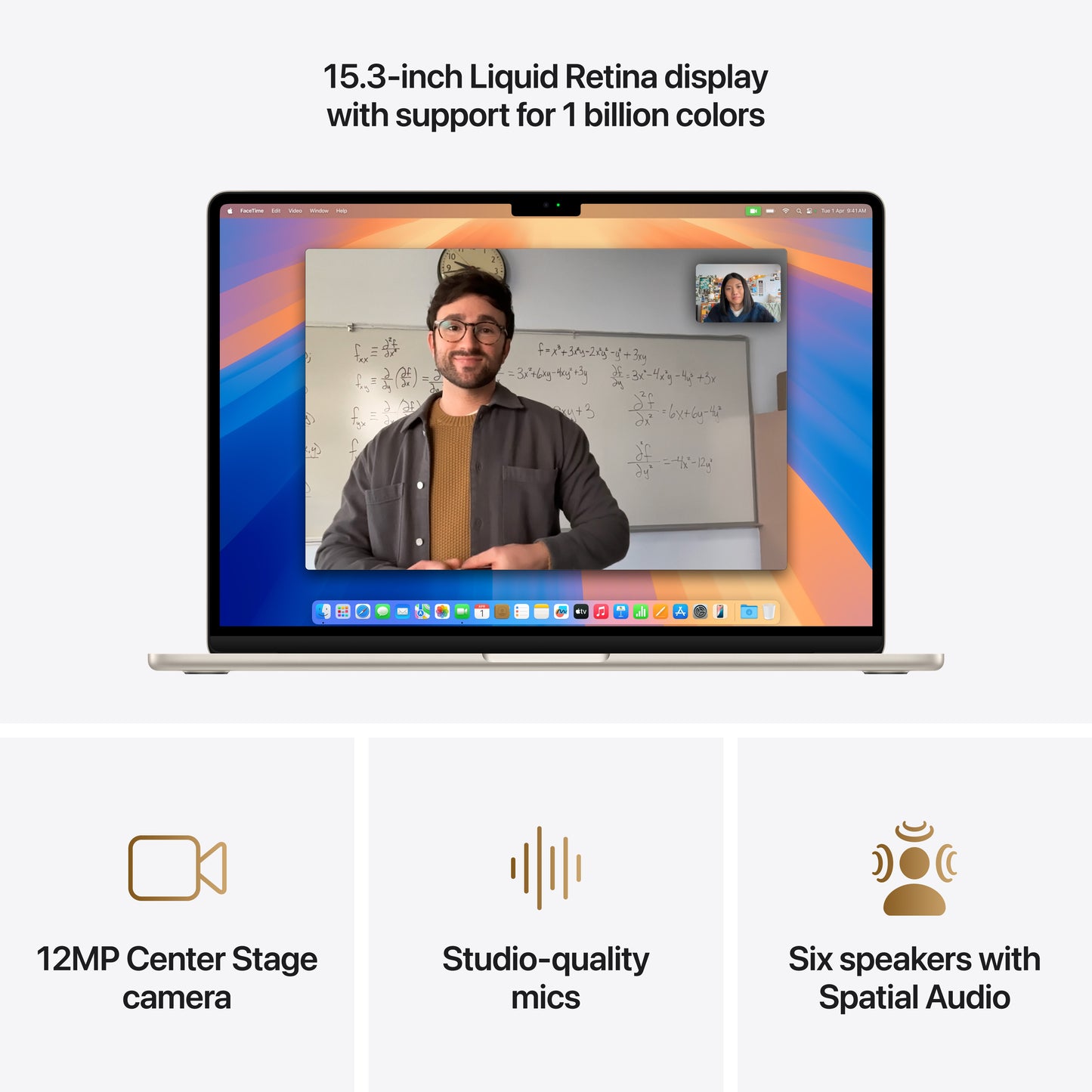 MacBook Air 15-inch Apple M4 chip with 10-core CPU and 10-core GPU, 16GB, 256GB SSD