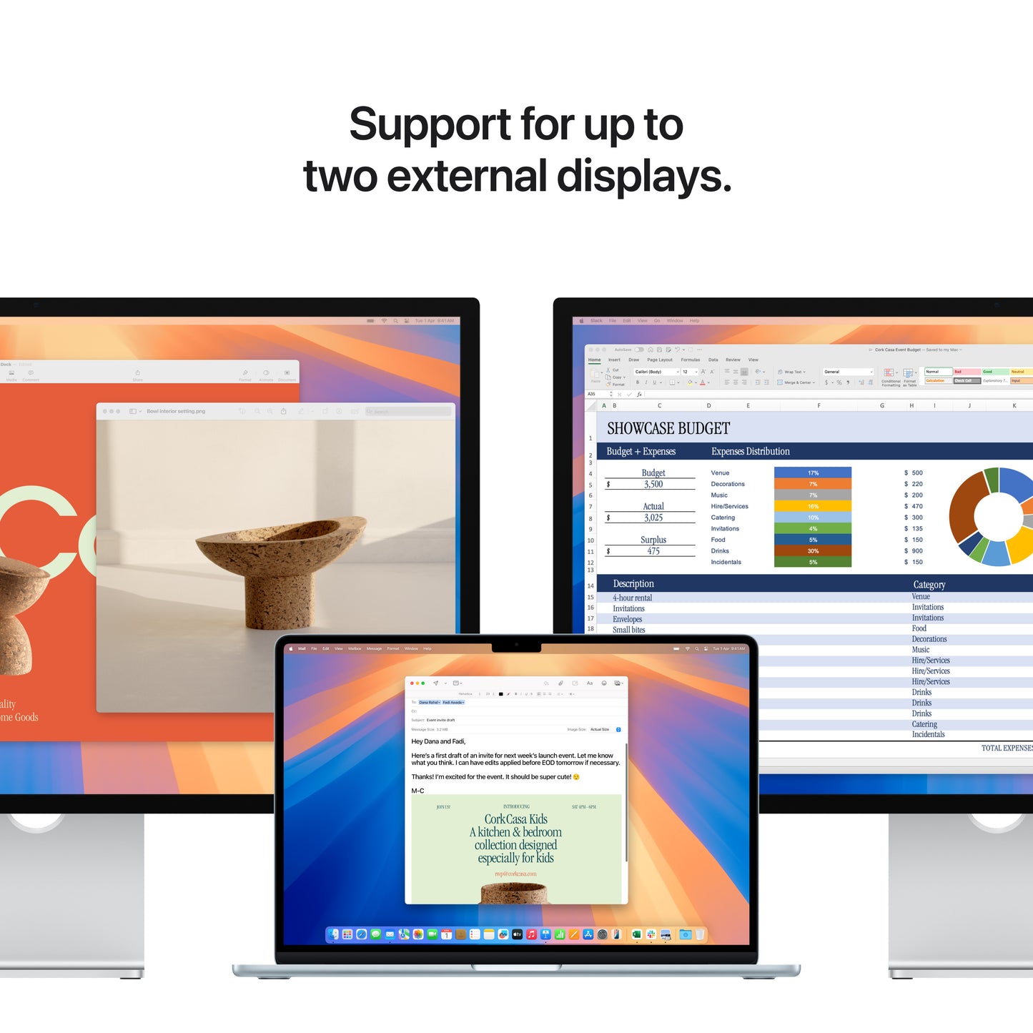 MacBook Air 15-inch Apple M4 chip with 10-core CPU and 10-core GPU, 16GB, 256GB SSD