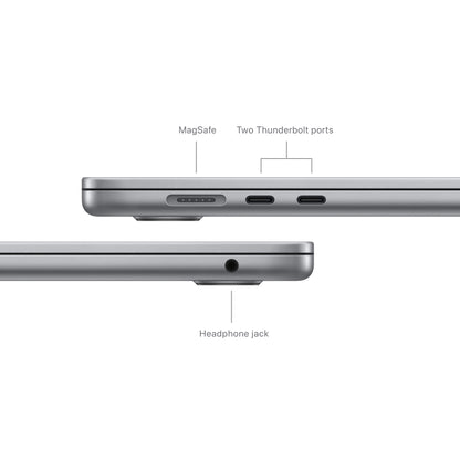 15-inch MacBook Air: Apple M3 chip with 8-core CPU and 10-core GPU, 16GB, 512GB SSD