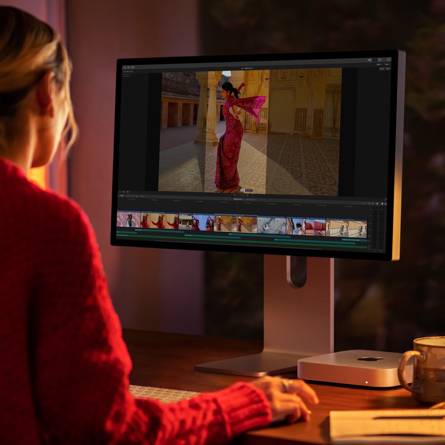 Mac mini M2 Pro chip with 10‑core CPU and 16‑core GPU, 512GB SSD