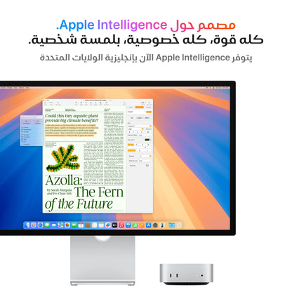 Mac mini M4 chip with 10‑core CPU and 10‑core GPU 512GB
