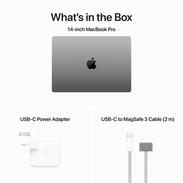MacBook Pro 14-inch Apple M3 chip with 8-core CPU and 10-core GPU - Open Box