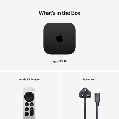 Apple TV 4K Wi‑Fi + Ethernet with 64GB