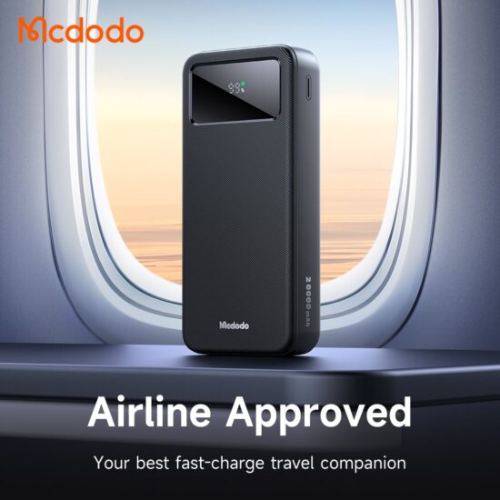 Mcdodo 20000mAh 22.5W Digital Display Power Bank