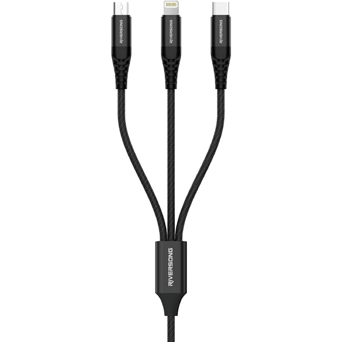 Riversong Micro & Type-C & Lightning Cable
