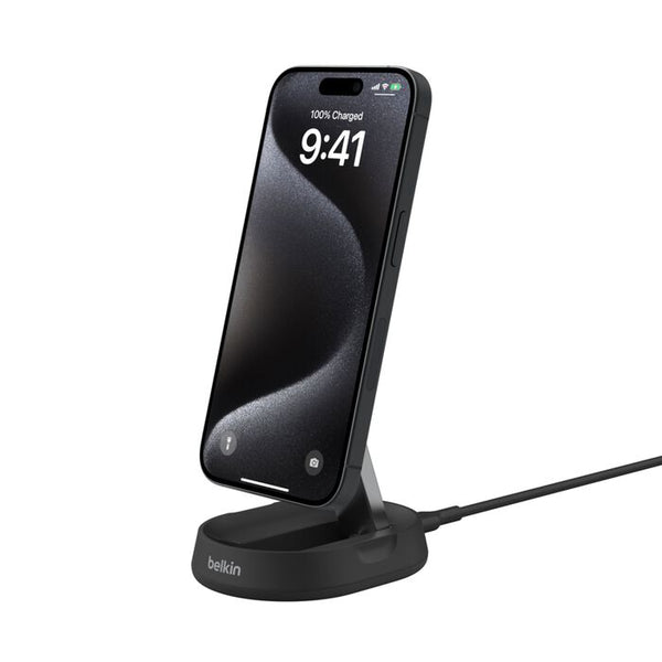 Belkin BoostCharge 3-in-1 Qi2 wireless charger, Black