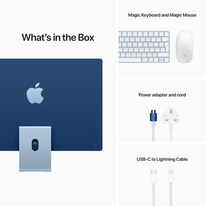 iMac 24-inch Apple M1 chip 8‑core CPU 8‑core GPU 512GB