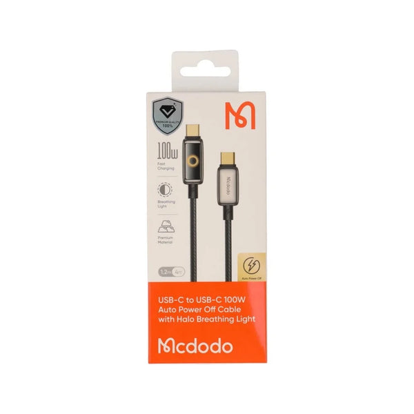 Mcdodo Type-C to Type-C Braided 100W Cabl