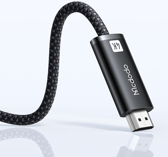 Mcdodo Cable Flow USB-C to HDMI 4K 60Hz 2m - Black